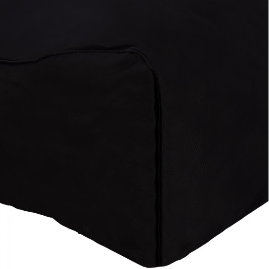 Πουφ tanea hm5807.04 μαυρο με uv protection 190x80x60υ εκ. **