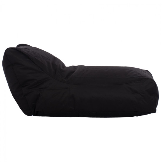 Πουφ bloom αδιαβροχο hm5111.14 μαυρο με uv protection  106x70x61υ εκ. **