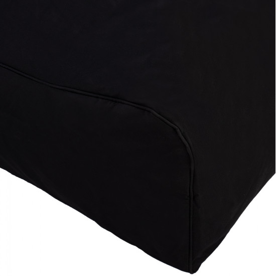 Πουφ bloom αδιαβροχο hm5111.14 μαυρο με uv protection  106x70x61υ εκ. **