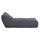 Πουφ alok hm5806.02 γκρι με uv protection  140x70x60υ εκ. **