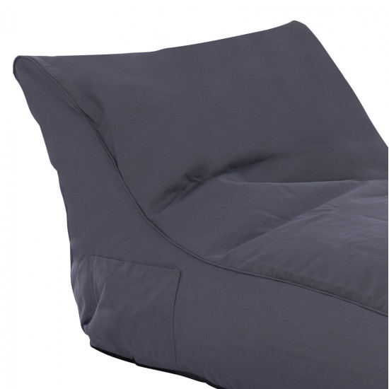 Πουφ alok hm5806.02 γκρι με uv protection  140x70x60υ εκ. **