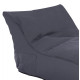 Πουφ alok hm5806.02 γκρι με uv protection  140x70x60υ εκ. **