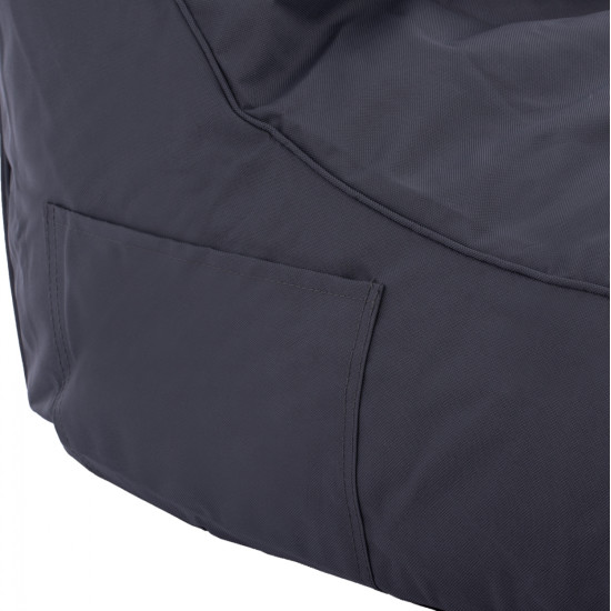 Πουφ alok hm5806.02 γκρι με uv protection  140x70x60υ εκ. **
