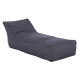 Πουφ alok hm5806.02 γκρι με uv protection  140x70x60υ εκ. **