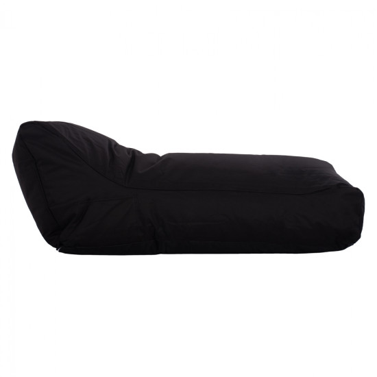 Πουφ alok hm5806.04 μαυρο με uv protection 140x70x60υ εκ. **