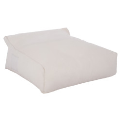 Πουφ yamin 2ατομων με textilene 600gr/m2 2x1 λευκο hm5773.11 140x140x40-60υεκ. ** Πουφ yamin 2ατομων με textilene 600gr/m2 2x1 λευκο hm5773.11 140x140x40-60υεκ. **