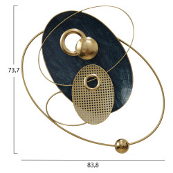 Διακοσμητικο τοιχου μεταλλικο hm7550 83.8x73.7x10.2 ** Διακοσμητικο τοιχου μεταλλικο hm7550 83.8x73.7x10.2 **