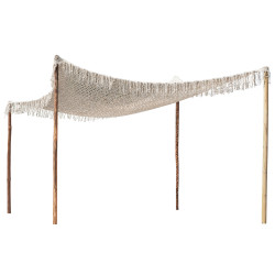 Σκιαστρο danika 3χ3 μακραμε εκρου χρωμα hm5780 **