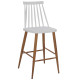 ΣΚΑΜΠΟ ΜΠΑΡ VANESSA HM9300.01 ΛΕΥΚΟ ΜΕΣΑΙΟΥ ΥΨΟΥΣ 43x45x97Υεκ. - 2τεμ **