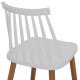 ΣΚΑΜΠΟ ΜΠΑΡ VANESSA HM9300.01 ΛΕΥΚΟ ΜΕΣΑΙΟΥ ΥΨΟΥΣ 43x45x97Υεκ. - 2τεμ **
