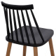 ΣΚΑΜΠΟ ΜΠΑΡ VANESSA ΜΑΥΡΟ ΜΕΣΑΙΟΥ ΥΨΟΥΣ HM9300.02  43x45x97Υεκ. - 2τεμ **