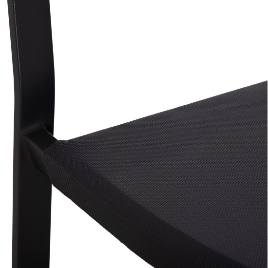 Πολυθρονα αλουμινιου hm5891.01 ανθρακι σκελετοσ&textline-μπεζ rattan 56,5x58x79υ εκ. **