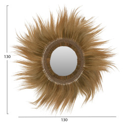 Καθρεπτησ τοιχου στρογγυλοσ ινεσ rayung grass σε χρωμα πρασινο 130x4x130yεκ.hm7802 ** Καθρεπτησ τοιχου στρογγυλοσ ινεσ rayung grass σε χρωμα πρασινο 130x4x130yεκ.hm7802 **