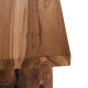 Κονσολα hm9336 απο μασιφ ξυλο τeak φυσικο 100x35x75y εκ. **