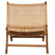 Καρεκλα lounge αναδιπλουμενη antil hm9379.01 μασιφ ξυλο τeak φυσικο 66x77x67yεκ. **