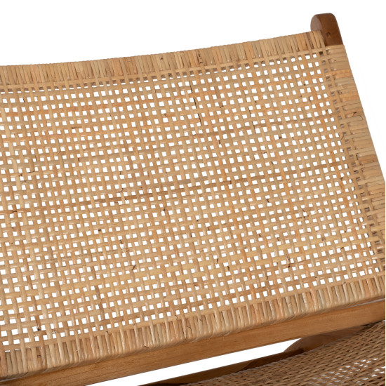 Καρεκλα lounge αναδιπλουμενη antil hm9379.01 μασιφ ξυλο τeak φυσικο 66x77x67yεκ. **