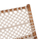 Πολυθρονα antib hm9466.01 τεακ ξυλο nylon σχοινι λευκο 65x77x68υεκ. **