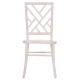 Καρεκλα απο ξυλο τοον white wash 44.5x48x96υεκ.hm9410.05 **