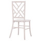 Καρεκλα απο ξυλο τοον white wash 44.5x48x96υεκ.hm9410.05 **