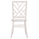 Καρεκλα απο ξυλο τοον white wash 44.5x48x96υεκ.hm9410.05 **