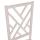 Καρεκλα απο ξυλο τοον white wash 44.5x48x96υεκ.hm9410.05 **