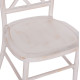 Καρεκλα απο ξυλο τοον white wash 44.5x48x96υεκ.hm9410.05 **