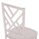 Καρεκλα απο ξυλο τοον white wash 44.5x48x96υεκ.hm9410.05 **