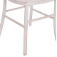 Καρεκλα απο ξυλο τοον white wash 44.5x48x96υεκ.hm9410.05 **