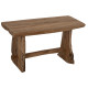 Παγκακι yedi hm9347 απο μασιφ ξυλο teak φυσικο 80x40x44y εκ. **