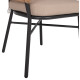 Πολυθρονα αλουμινιου dark grey επαγγελμ. rattan μαξιλαρι μπεζ hm5863.01 60x56x84 εκ. **