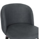 Σκαμπο επαγγελματικο marcello hm9280.20 τ.nubuck γκρι ξυλινο 50x58x100υεκ. **