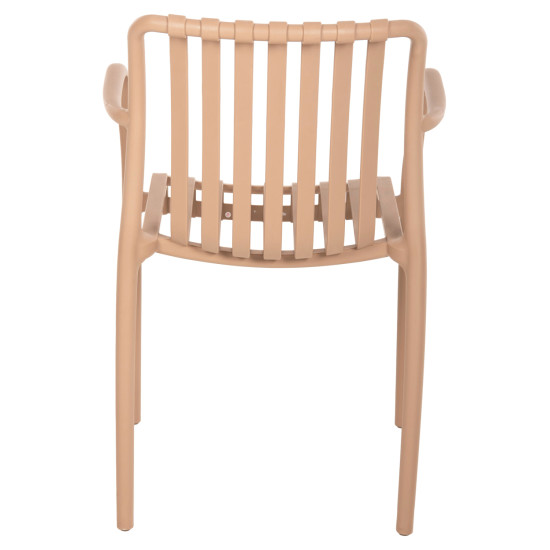 Πολυθρονα πολυπροπυλενιου tippy hm5940.03 καπουτσινο 55x55x81υεκ. ** Πολυθρονα πολυπροπυλενιου tippy hm5940.03 καπουτσινο 55x55x81υεκ. **