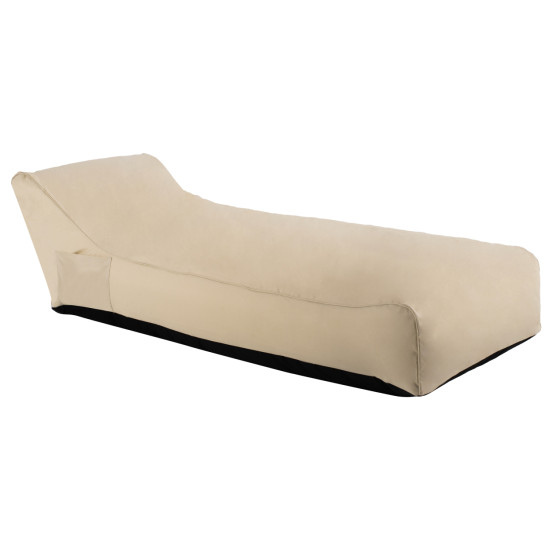Πουφ tanea hm5807.01 μπεζ με uv protection 80x210x45-60 εκ. **