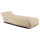 Πουφ tanea hm5807.01 μπεζ με uv protection 80x210x45-60 εκ. **