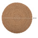 Χαλι στρογγυλο crater hm7848 mendong grass σε φυσικο χρωμα φ120εκ. **