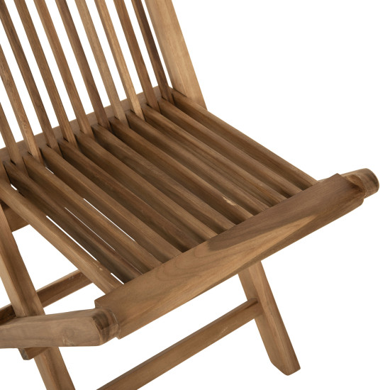 Καρεκλα kendall hm9540 αναδιπλουμενη- ξυλο τεακ σε φυσικο 46,5x63x89yεκ. ** Καρεκλα kendall hm9540 αναδιπλουμενη- ξυλο τεακ σε φυσικο 46,5x63x89yεκ. **