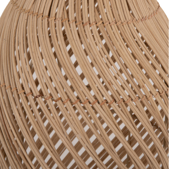 Φωτιστικο οροφησ hm7883 κρεμαστο απο rattan σε φυσικο χρωμα φ34,5x178υεκ. **