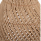 Φωτιστικο οροφησ hm7883 κρεμαστο απο rattan σε φυσικο χρωμα φ34,5x178υεκ. **