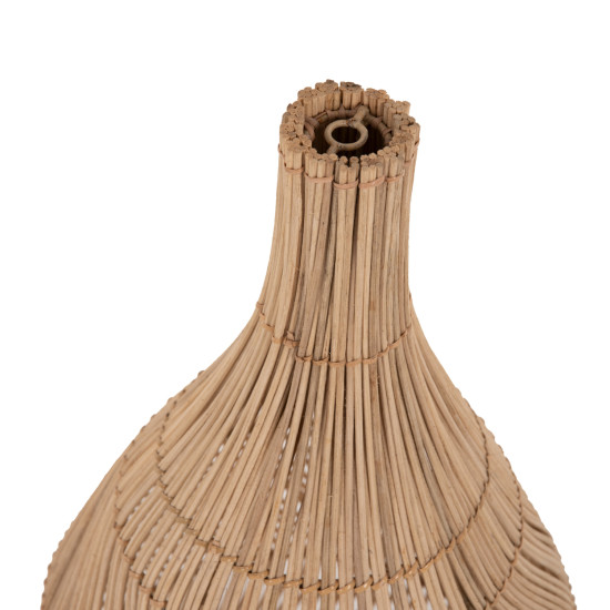 Φωτιστικο οροφησ hm7886 κρεμαστο απο rattan σε φυσικο χρωμα φ34,5x178yεκ. **