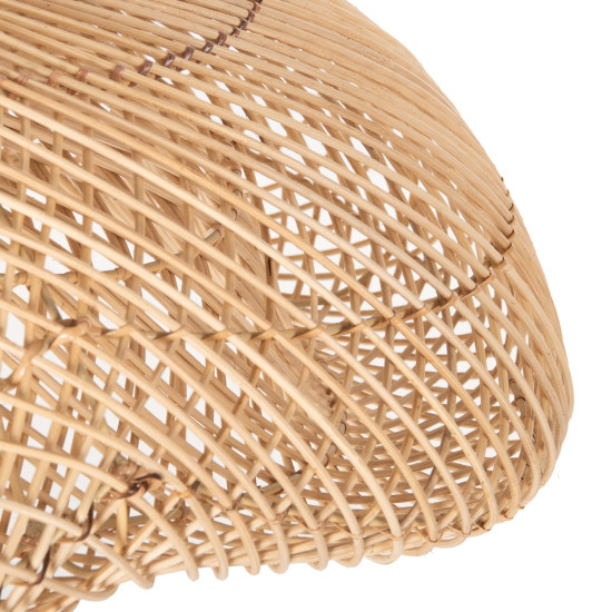 Φωτιστικο οροφησ κρεμαστο hm7862 rattan σε φυσικο χρωμα 62x52x122υεκ. **
