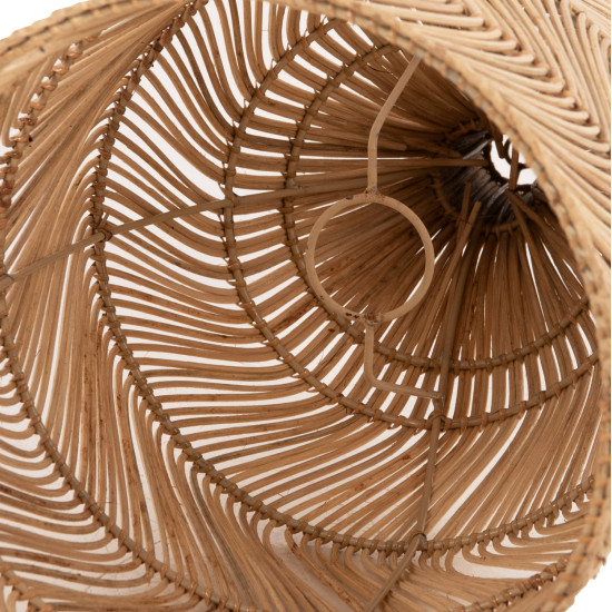 Φωτιστικο οροφησ theon hm7888 κρεμαστο απο rattan σε φυσικο χρωμα φ22x148υ εκ. **