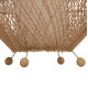 Φωτιστικο δαπεδου hm7835 rattan σε φυσικο χρωμα φ55x101υεκ. **