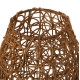 Φωτιστικο δαπεδου hm7877 rattan σε φυσικο χρωμα φ24x62yεκ. **