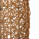 Φωτιστικο δαπεδου hm7877 rattan σε φυσικο χρωμα φ24x62yεκ. **