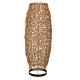 Φωτιστικο δαπεδου hm7877 rattan σε φυσικο χρωμα φ24x62yεκ. **