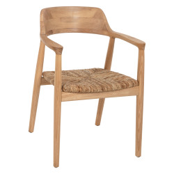 Πολυθρονα kingsley hm9634.01 ξυλο sungkai & ψαθα σε φυσικο χρωμα 57,5x54x80yεκ. ** Πολυθρονα kingsley hm9634.01 ξυλο sungkai & ψαθα σε φυσικο χρωμα 57,5x54x80yεκ. **