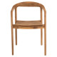Πολυθρονα deus hm9621 ξυλο teak 54x56x76yεκ. **