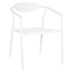 Πολυθρονα serly hm6052.01 αλουμινιο λευκο-textilene λευκο 56x61x74,5yεκ **