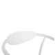 Πολυθρονα serly hm6052.01 αλουμινιο λευκο-textilene λευκο 56x61x74,5yεκ **