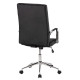 Καρεκλα γραφειου josef hm1181.04 μαυρο βελουδο-inox βαση 58x61x105-113yεκ. **